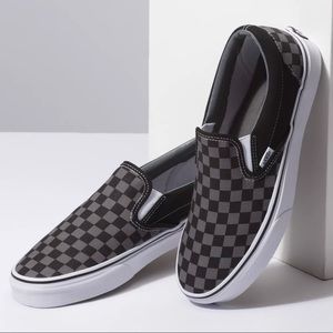 Checkerboard Slip-on Vans
